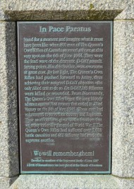 Widerstandsnest 28 Peace Paratus Memorial, Bernieres-sur-Mer